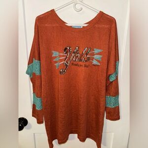 DAISY RAE BRAND WOMENS PLUS SIZE BLOUSE